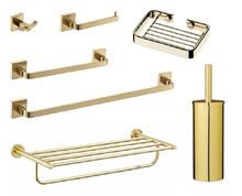 Acessórios WC Linha Dourada