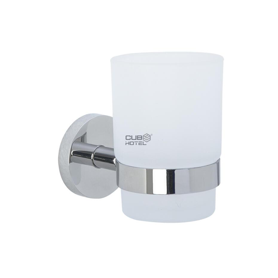 Porta-Copos Hotel Niza Inox Escovado Aisi304