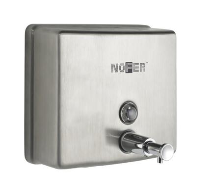 Dispensador Quadrado Aço Inox Escovado 1200ml