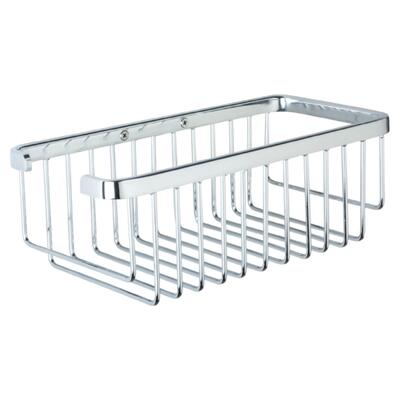 Saboneteira De Parede Retangular Em Latão Cromado